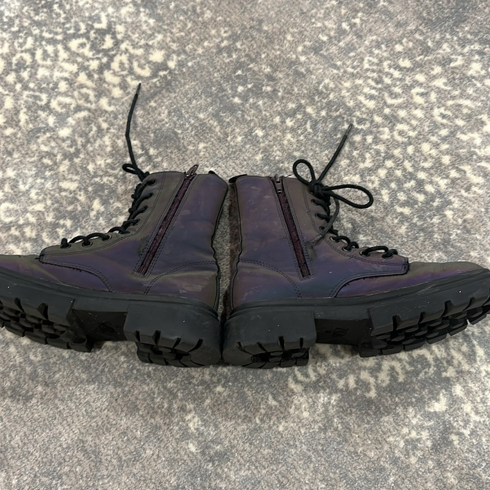 ZARA HOLOGRAM BOOTS KIDS SIZE 32/12 - Picture 8 of 11